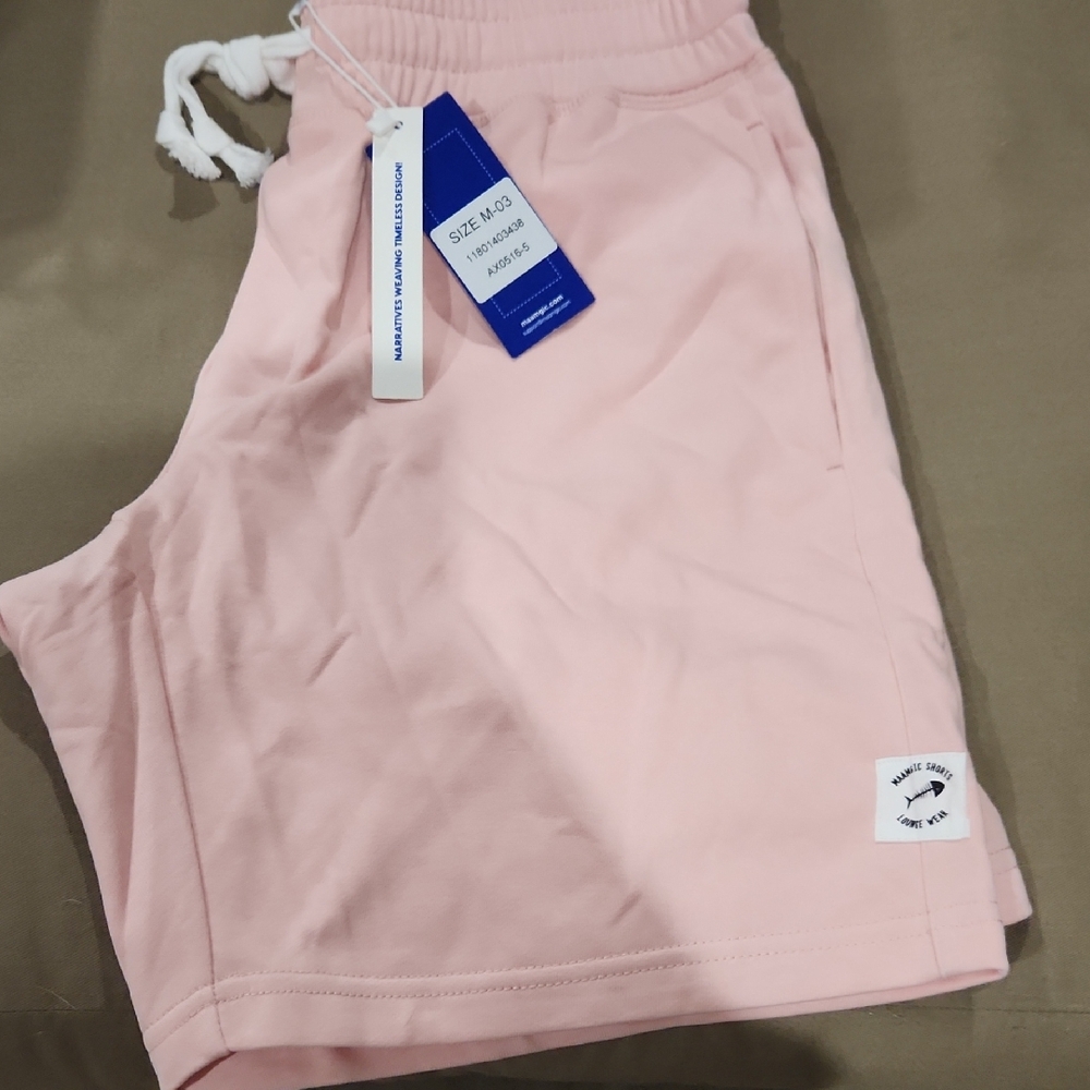 STE-MG Light Pink Athletic Men's Shorts